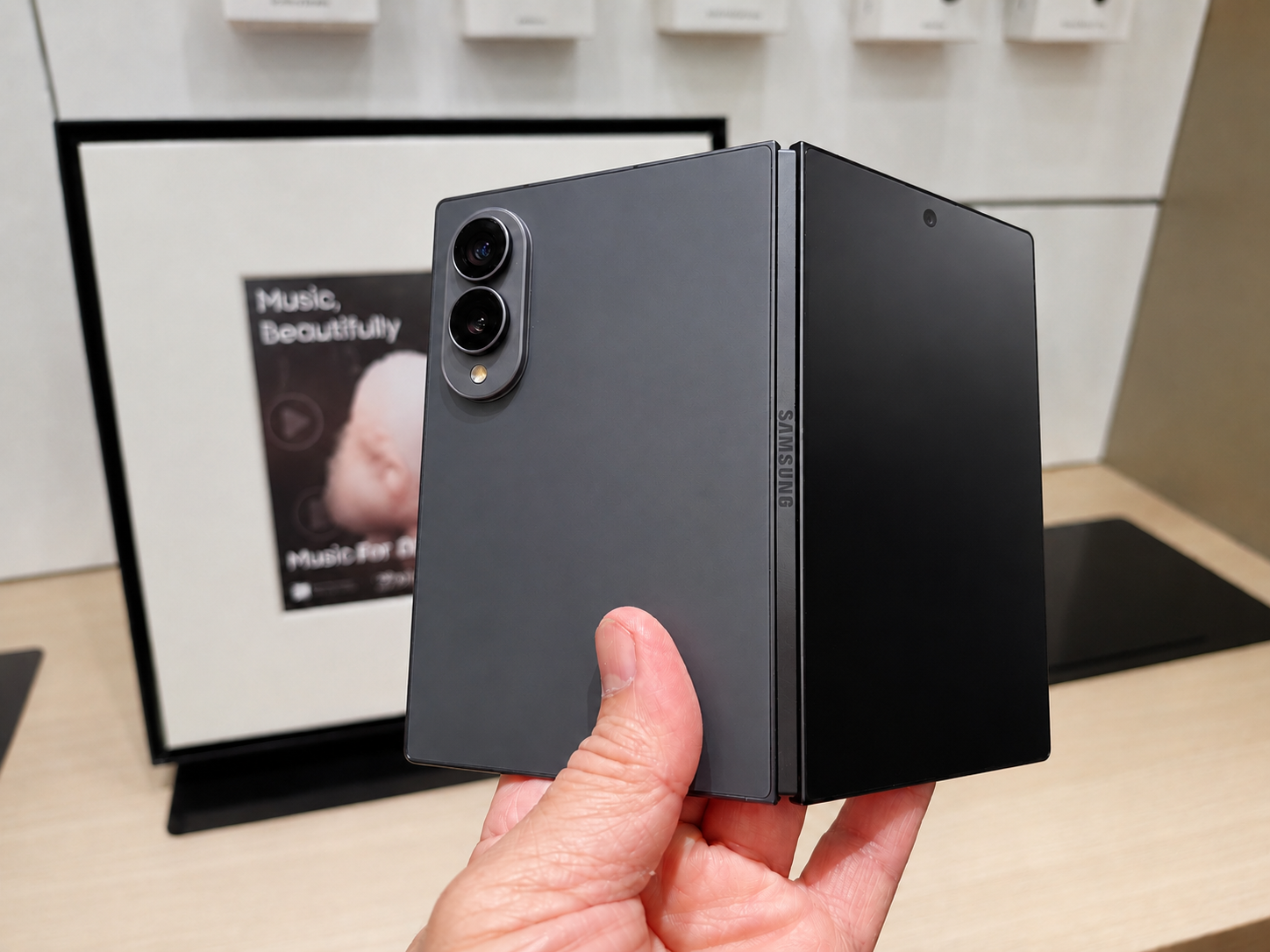 Samsung Galaxy Z Fold8 hands-on at Samsung Experience Store SM Mall of Asia